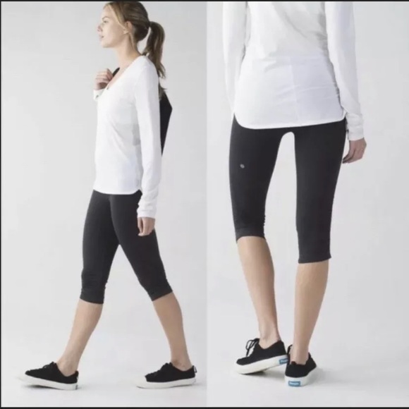 Lululemon In the flow Crop II Size 2 - Picture 5 of 11